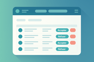 Gestion intuitive des commandes